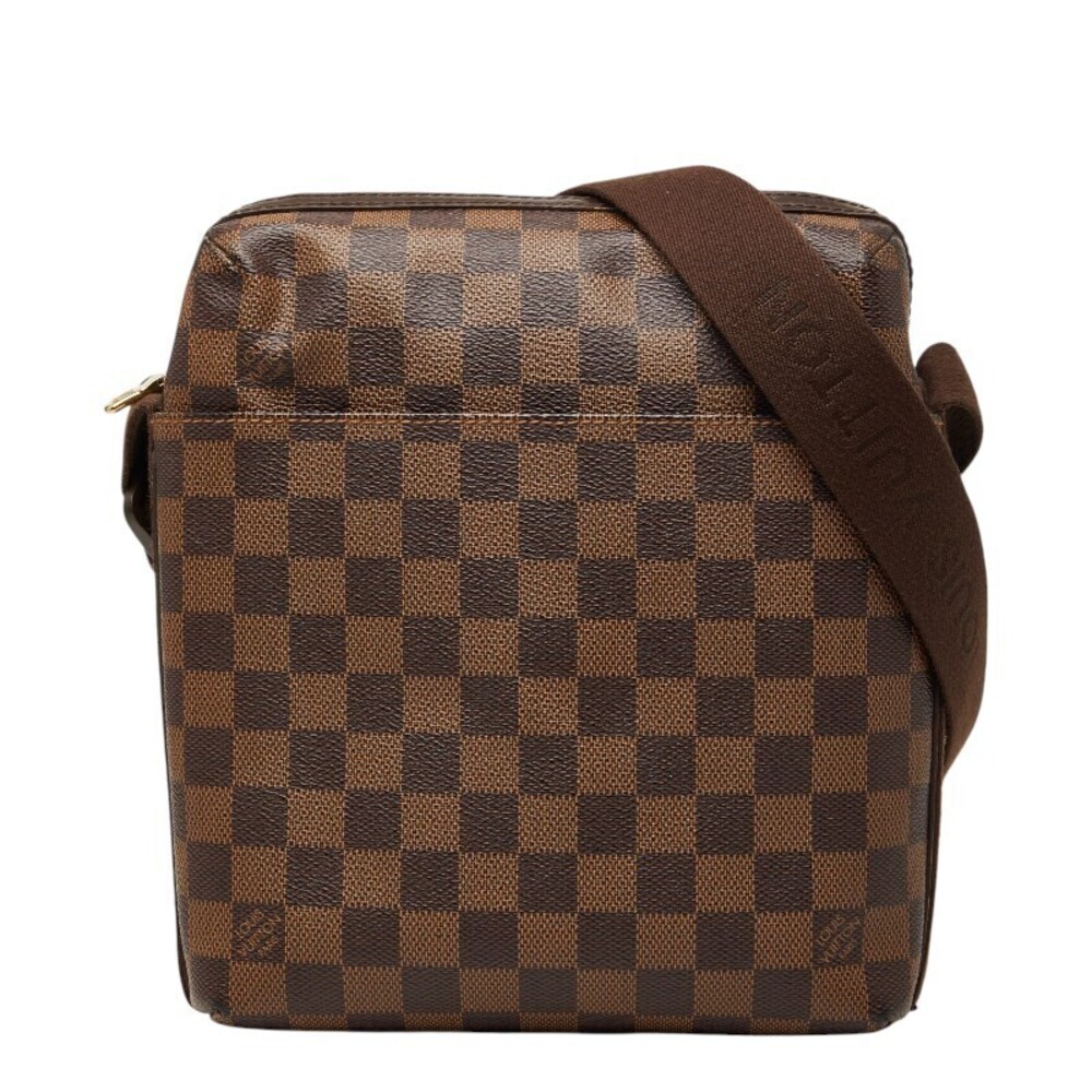 Louis Vuitton Damier Trotta Beaucoup Crossbody Bag Brown Leather